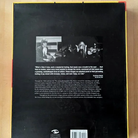 LONDON ROCK: THE UNSEEN ARCHIVE - SIGNED by AUTHOR / PHOTOGRAPHER ALEC BYRNE - Picture 9 of 16